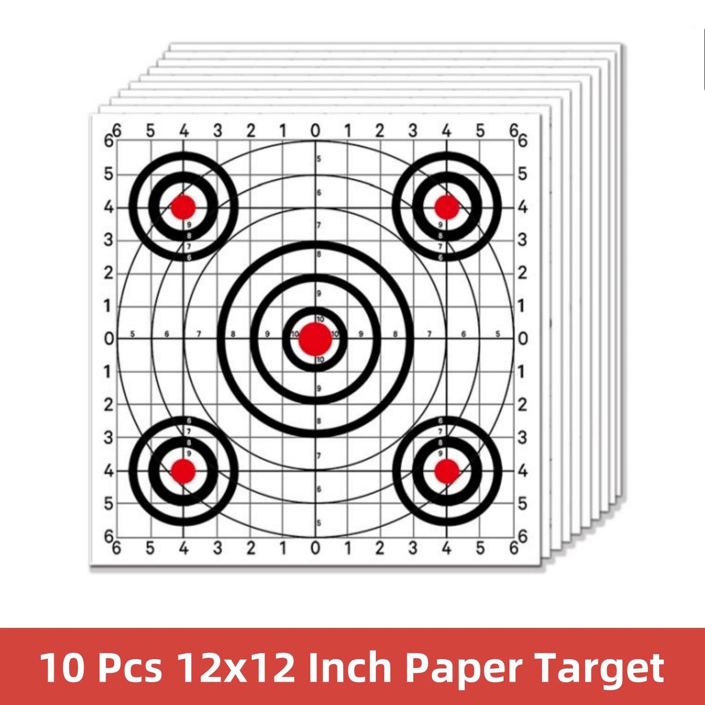 Atflbox Adjustable Shooting Target Stand for Outdoor,Paper Shooting Target Stand,Range BB Gun, Airsoft,Airgun