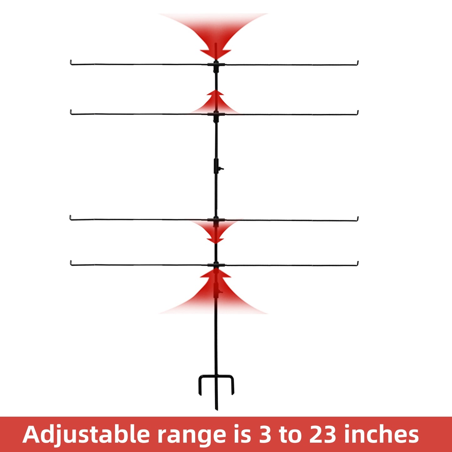 Atflbox Adjustable Shooting Target Stand for Outdoor,Paper Shooting Target Stand,Range BB Gun, Airsoft,Airgun