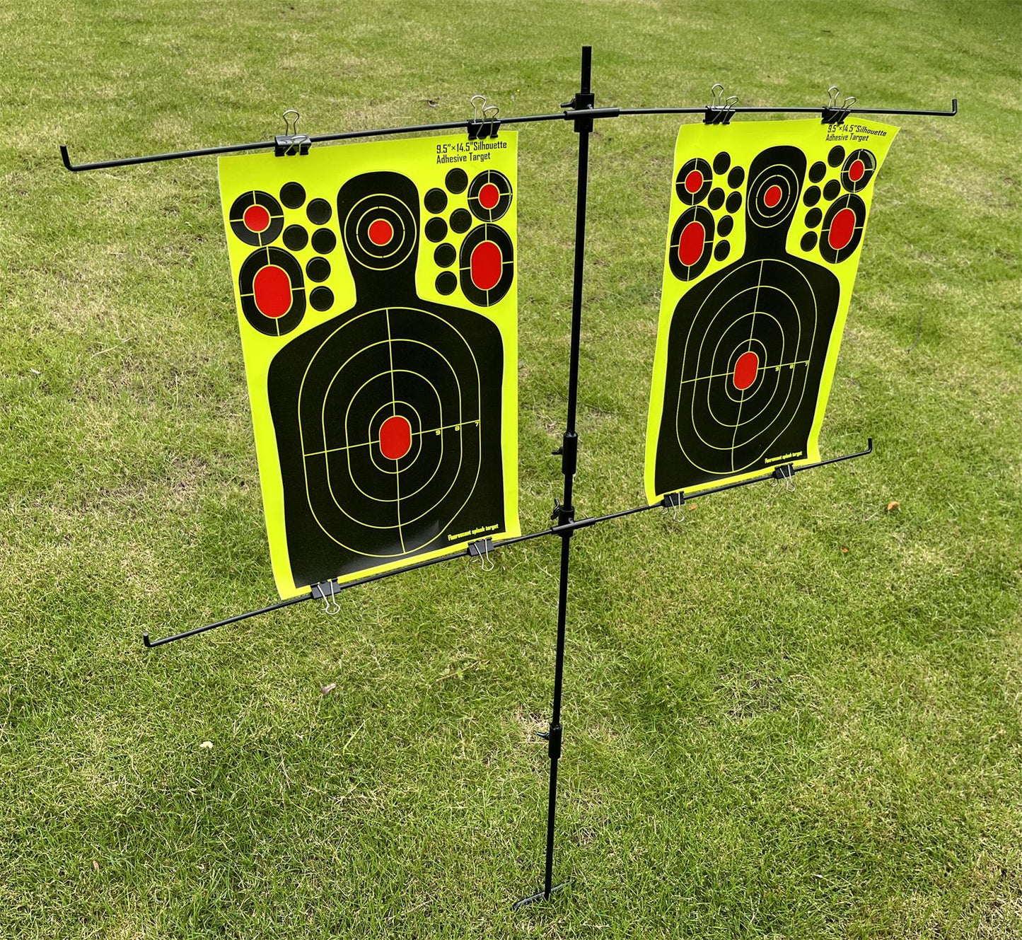 ATFLBOX 50pcs 9.5''x14.5'' Splatter Paper Shooting Target Stand for Outdoor, Range BB Gun, Airsoft, Air Gun