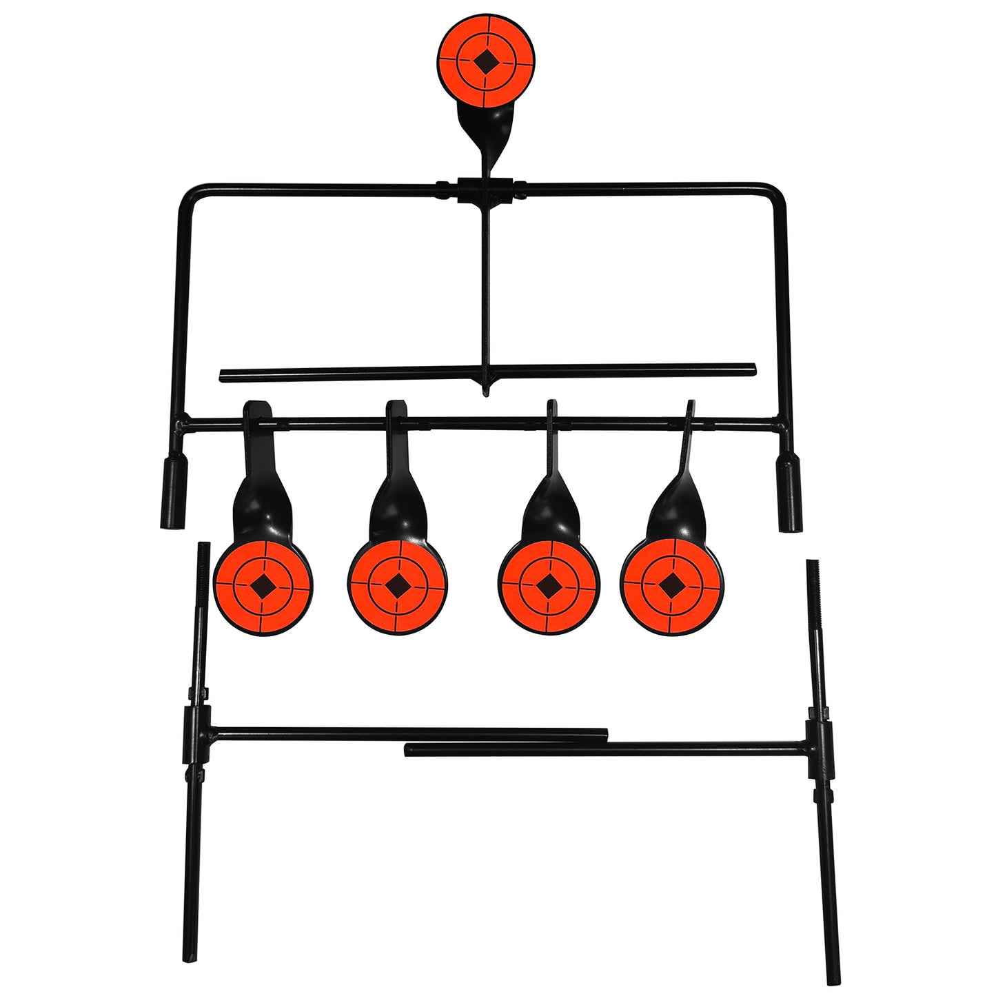 Atflbox Self Reset BB Shooting Targets Metal for Airgun Airsoft Pellet Guns Indoor and Outdoor