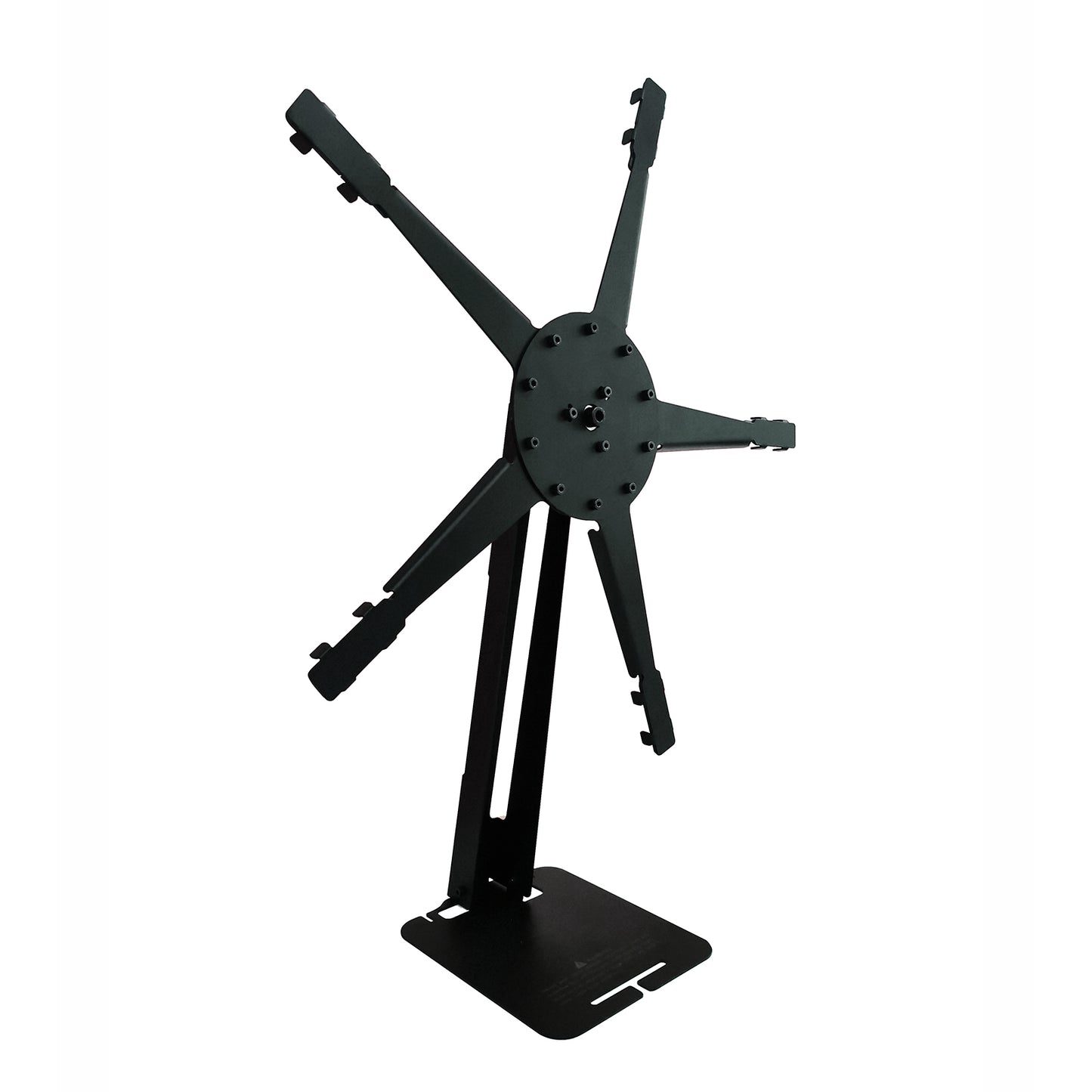 Atflbox Resetting and Rotate The Metal Shooting Target Stand with 5 Steel Plates for Pistol Airsoft BB Guns (Star Plus)