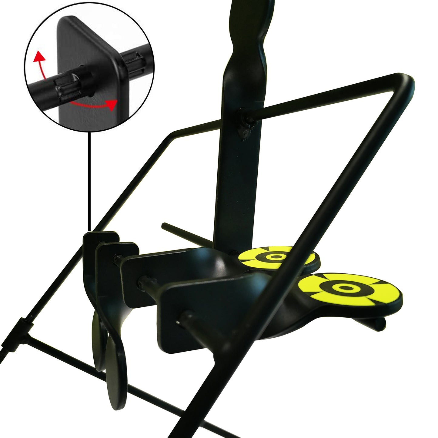 Atflbox Resetting Targets for Pellet Guns,Steel Targets for Shooting and Hunting, Rated for .177 .22 Caliber Airgun Rifle